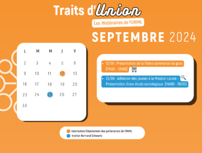 [TRAITS D’UNION] Le programme de Septembre est en ligne